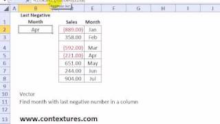 Get Last Number With Excel LOOKUP Function [upl. by Akinert]