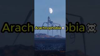 Arachnophobia☠️☠️☠️arachnophobia crazy phobia arachnos horrorshorts [upl. by Tega912]