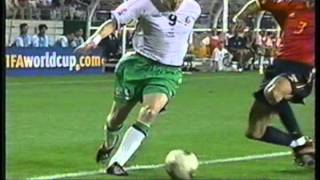 2002 June 16 Spain 1Republic of Ireland 1 World Cupmpg [upl. by Akeemahs]