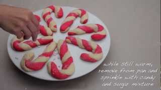 How to Make Candy Cane Cookies  Allrecipescom [upl. by Leugimsiul885]