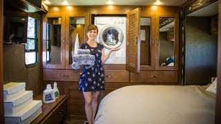 RV Quick Tip  How the WasherDryer Combo Works [upl. by Llenyr]