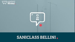 Saniclass Bellini inloopdouche installeren  Sanitairwinkel [upl. by Nassah]