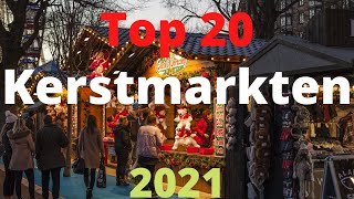 top 20 kerstmarkten in Europa 2021 [upl. by Tap168]