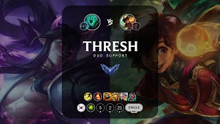 Thresh Support vs Milio  KR Diamond Patch 141 [upl. by Severn247]