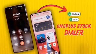 New Oneplus Stock Dialer With DYNAMIC ISLAND Support for Oneplus Smartphones Oxygen OS 14 [upl. by Zabrine]