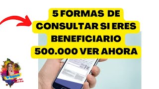 💢5 MANERAS DE consultar si eres beneficiario ingreso solidario 2022 y 2023 hambrecero [upl. by Onavlis826]