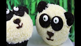 Panda Cupcakes Make Kung Fu Panda Cupcakes A Cupcake Addiction How To Tutorial [upl. by Andreas]