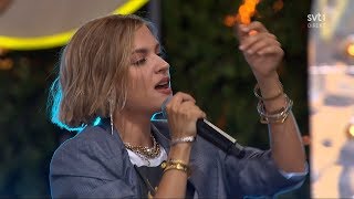 Tove Styrke  Sway Live quotAllsång På Skansenquot 2018 [upl. by Atnim]