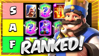 Ranking EVERY Card in Clash Royale from Worst to Best actual list [upl. by Ellienad]