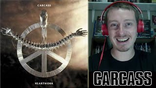 Carcass  Heartwork 1993 Full Album Reaction [upl. by Naryk]