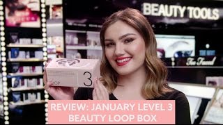 Review January Beauty Loop Level 3 Box  MECCA Beauty Junkie [upl. by Glen418]