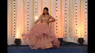 Best sister Solo Dance ever seen Lagdi Hai Thaai  Odhani  Mummy Nu Pasand Sangeet choreography [upl. by Olwena668]