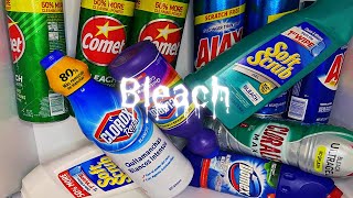 ⚠️⚪️❕“Straight Bleach No Chaser” • Comet • Ajax • Clorox • Cloralen Paste [upl. by Asilef603]