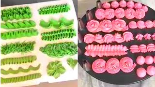 New trick for cake Nozzle decoration l 3sister5 [upl. by Padgett]