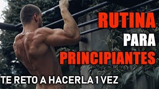 Rutina para Principiantes Te Reto a Hacerla 1 Vez [upl. by Lleryd668]