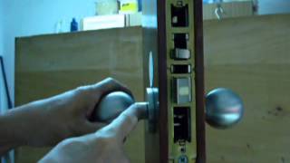 HOW TO REMOVE SARGENT MORTISE LOCK FROM THE DOOR [upl. by Merce986]