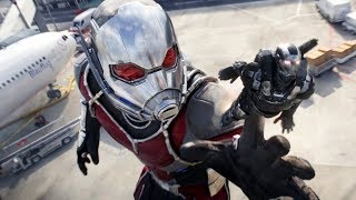 AntMan vs Falcon  Fight Scene  AntMan 2015 Movie CLIP HD [upl. by Gaves]