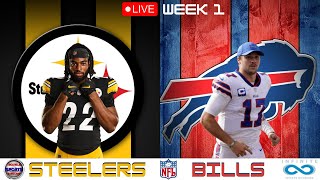 Pittsburgh Steelers vs Buffalo Bills Week 1 Live NFL Game [upl. by Mather]