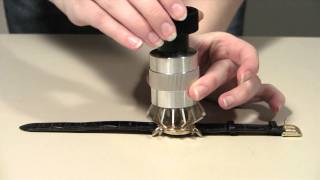 Watchmakers Tool  Bergeon Watch Crystal Lift [upl. by Nare744]