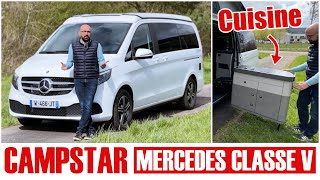 Campstar aménagé par Pössl  la vanlife en Mercedes Classe V [upl. by Rubio]