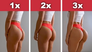 TRIPLE YOUR BOOTY SIZE  DO THIS EVERY DAY Butt Challenge No Equipment At Home Workout [upl. by Vachel]