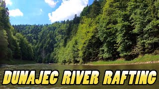 SPŁYW DUNAJCEM  Dunajec River Rafting  Poland 4k [upl. by Juli]