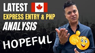 Latest Express Entry and PNP Draw Analysis and Pool breakdown  Canadian Immigration [upl. by Neenej]