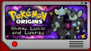 Pokemon Origins  Shinx Luxio and Luxray [upl. by Fassold632]