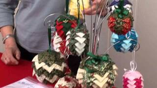 Baubles for the Christmas Tree by The Stitch Witch Taster Video [upl. by Asirram]