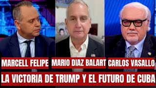 Carlos Vasallo y Marcell Felipe hablan del impacto en Cuba y en el Exilio de las elecciones [upl. by Enirehtak257]