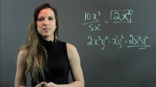 How to Simplify Monomials  High School Math Help [upl. by Aurora128]