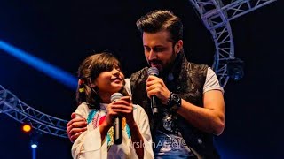 Atif Aslam amp Hadia Hashmi Live Performing At CokeFest Lahore 2019 [upl. by Yentrok]