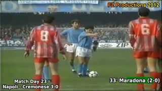 Road to Scudetto  19891990  SSC Napoli All Goals part 22 [upl. by Perce114]