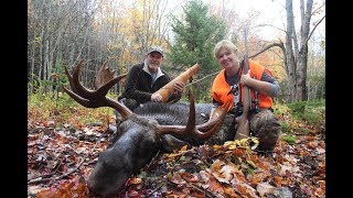 Maine  4 Generation Family  Bull Moose Hunt  2018 [upl. by Jc268]