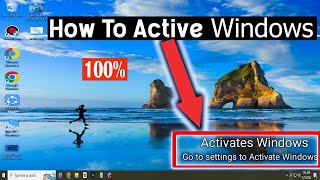 How to Activate Windows 10 Simple Step remove Windows 10 WaterMark 100 Working Method Only 2 Min [upl. by Dwayne375]