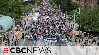 Toronto rally calls for compensation to people affected by Grassy Narrows mercury poisoning [upl. by Landau]