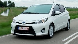 Toyota Yaris Hybrid roadtest English Subtitled [upl. by Florance]