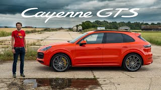 NEW Porsche Cayenne GTS Road Review  Carfection 4K [upl. by Ruenhcs]