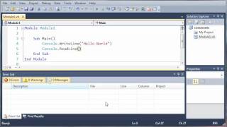 Visual Basic Tutorial  7  Errors [upl. by Luigi]