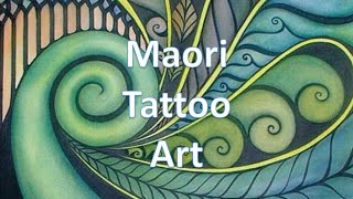 Maori Tattoo Art [upl. by Antone718]