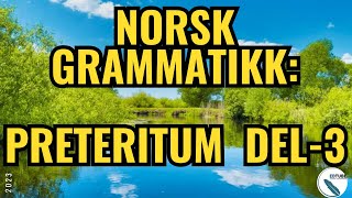 Norsk Grammatikk I Preteritum del  3Norwegian Grammar  Past Tense Part 3norsk grammar [upl. by Holli501]