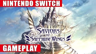 Saviors of Sapphire Wings Nintendo Switch Gameplay [upl. by Agnew749]