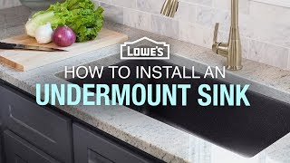 How To Replace and Install an Undermount Sink [upl. by Eniarral60]