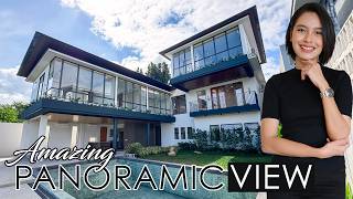 House Tour 216  Modern Home with City amp Mountain view in Sun Valley Estates Antipolo City [upl. by Caras]