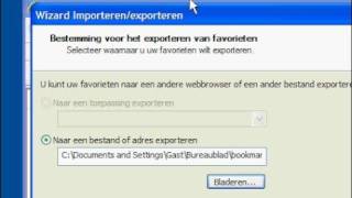 Favorieten exporteren in Internet Explorer [upl. by Collete]