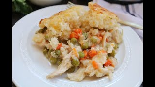 Chicken Cobbler Casserole [upl. by Boeschen620]