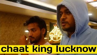 CHAT KING  Royal cafe Lucknow  special treat by quothardayal mauryaquot chaatkinglucknow royalcafe [upl. by Vin]