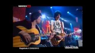 Negrita feat Il Cile Brucerò per te  Live VideoItalia 23022012 [upl. by Nedry]