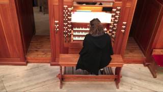 Johann Sebastian Bach Ach bleib bei uns Herr Jesu Christ BWV 649  Ilaria Centorrino Organist [upl. by Nimzzaj]