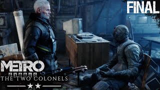 quotOcaliłeś wszystkichquot  4 Metro Exodus The Two Colonels FINAL  2019  1440p  PL [upl. by Casi]